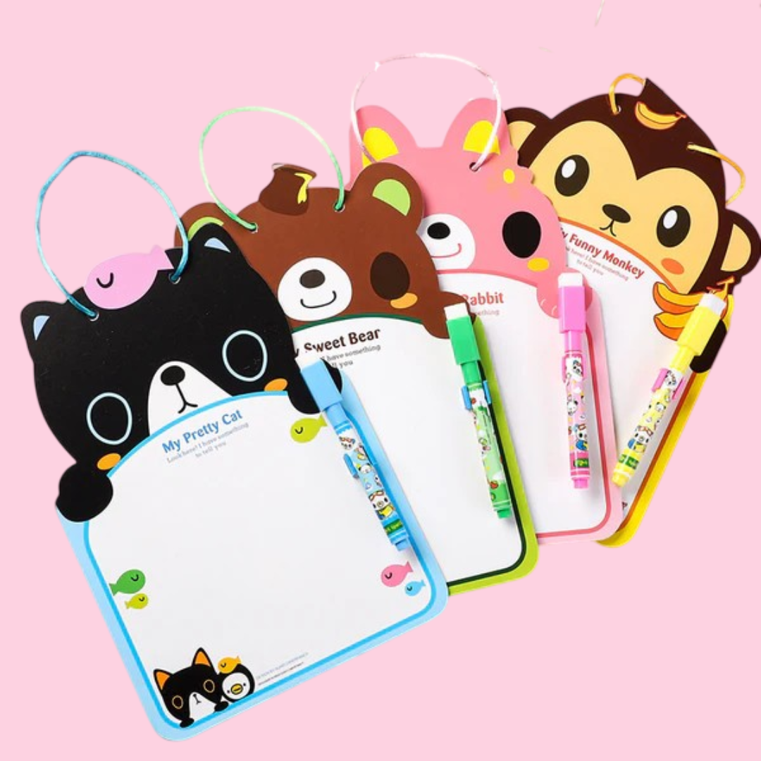 Writing board with marker (1pc)