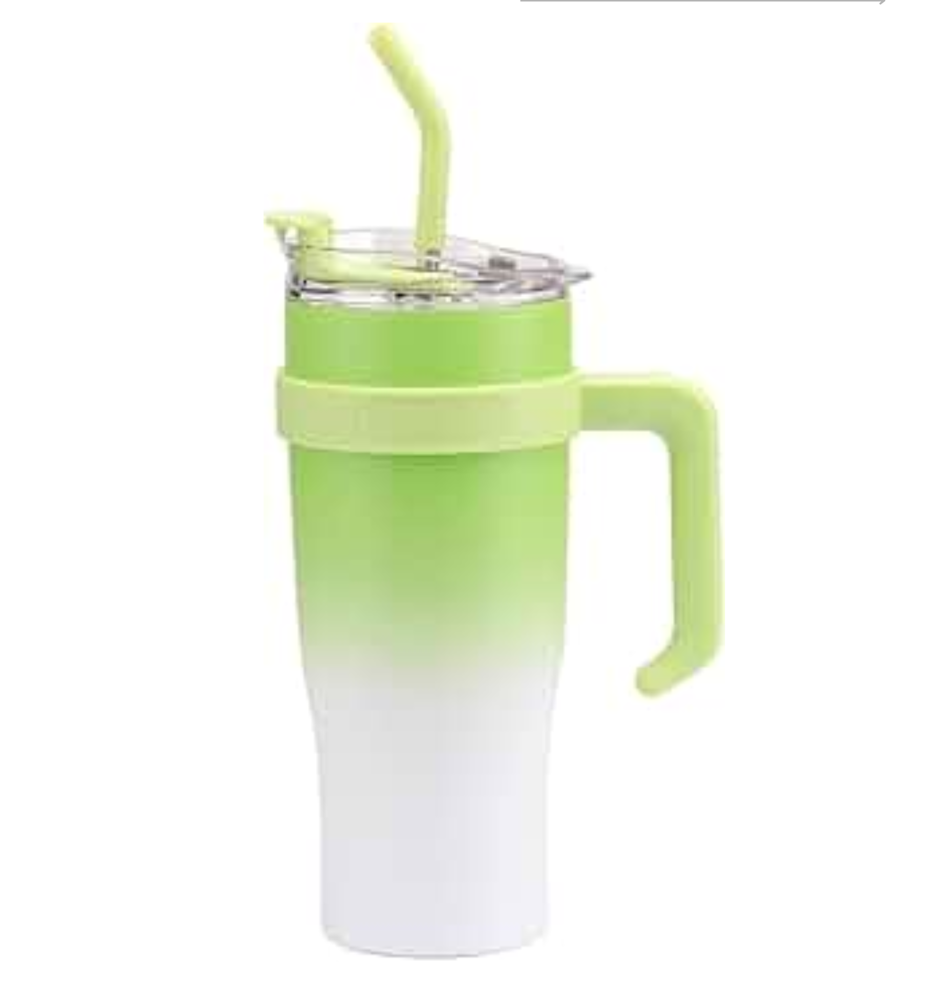 Dual Colour Stainless Steel tumbler Bottle with Charms -1200ml (1pc)