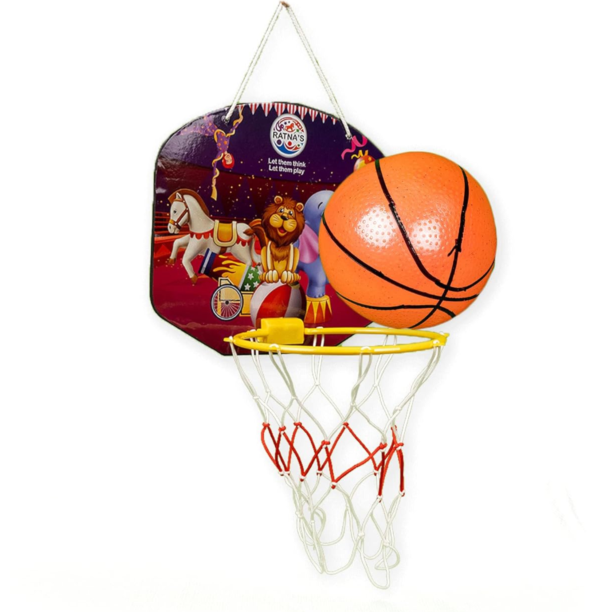 Cartoon Basketball- Circus