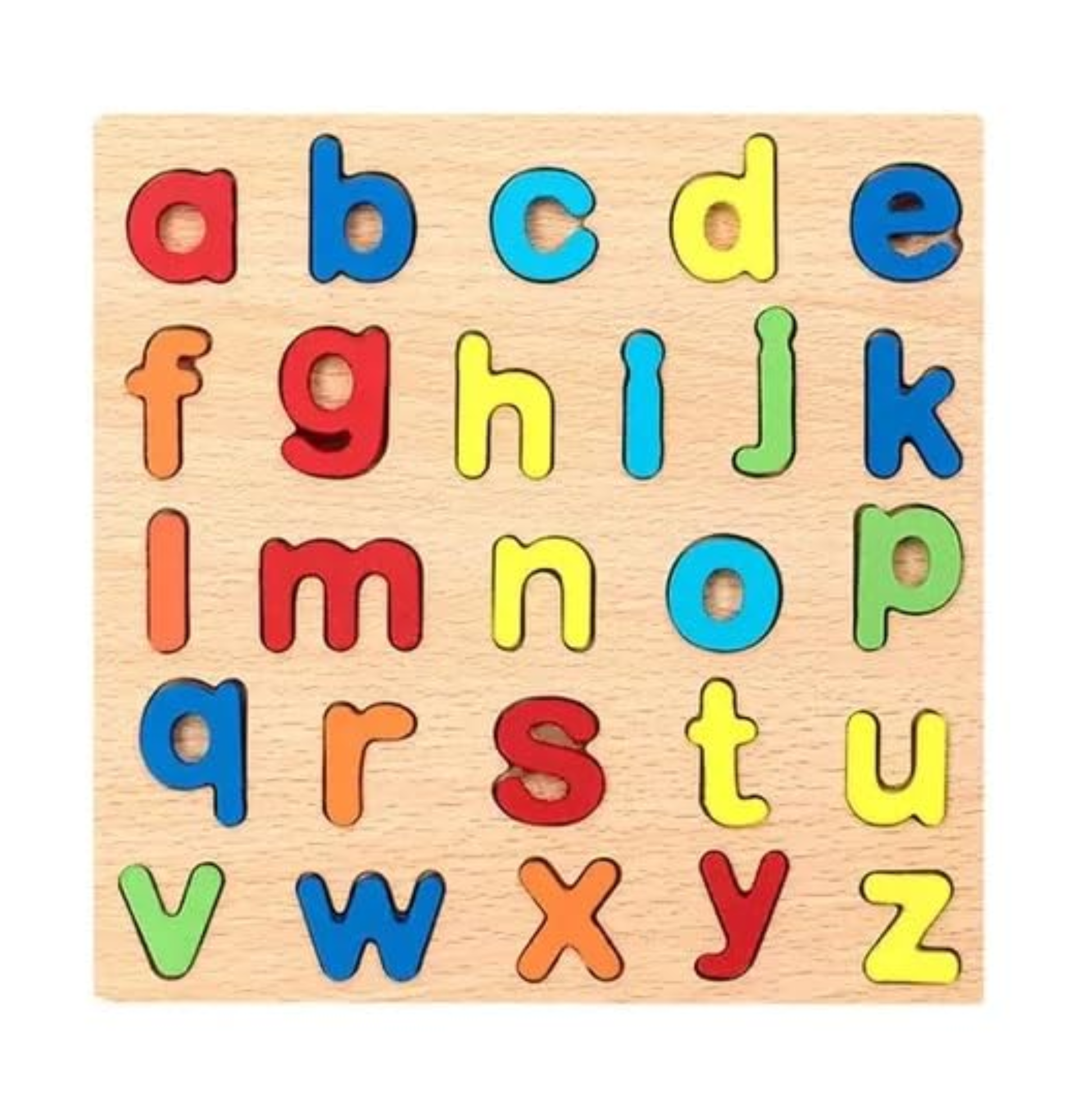 Wooden Small Alphabet Puzzles