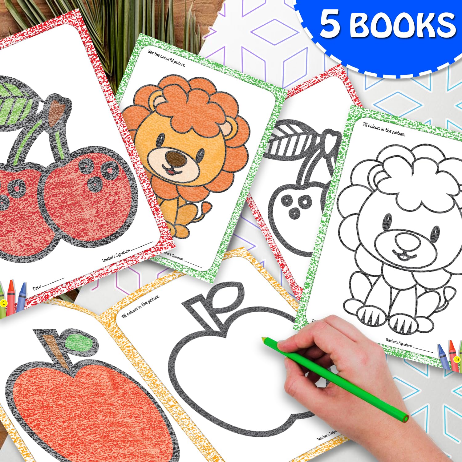 Early Learning Magic Coloring Book (1pc)