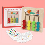 4 Color maze game