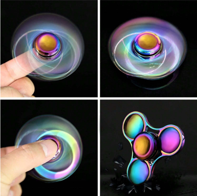 colorfull Hand Spinner Fidget Toy