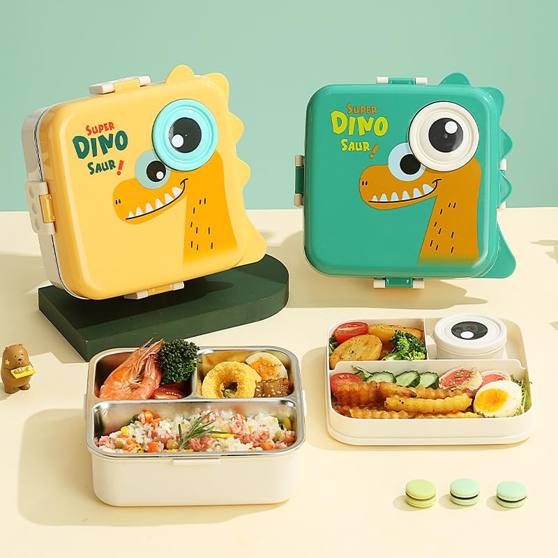 Dino Lunch Box Stainless Steel