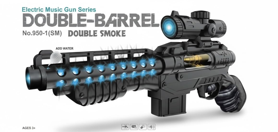 Double Barrel Electric Gun