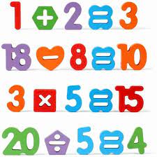 Wooden Number Puzzles
