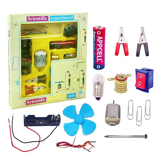 Electric Circuit Experiment Kit with Fan