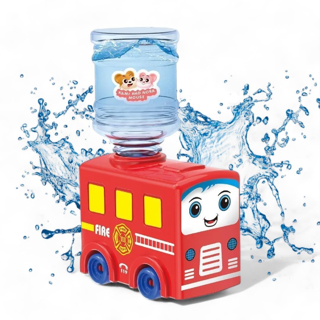 Fire Bus Water Dispenser Toy