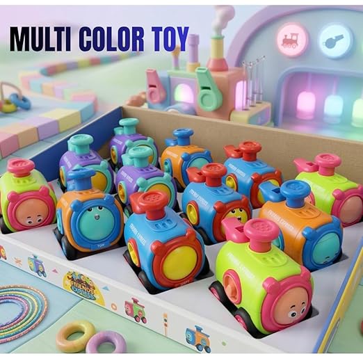 Express Push and Go Train Toy with WHISTLE