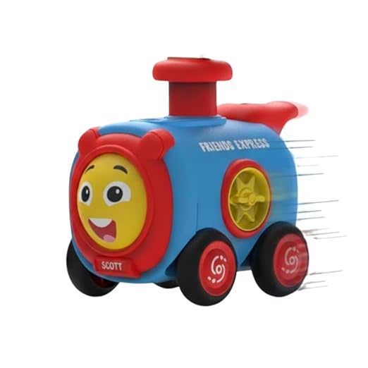 Express Push and Go Train Toy with WHISTLE