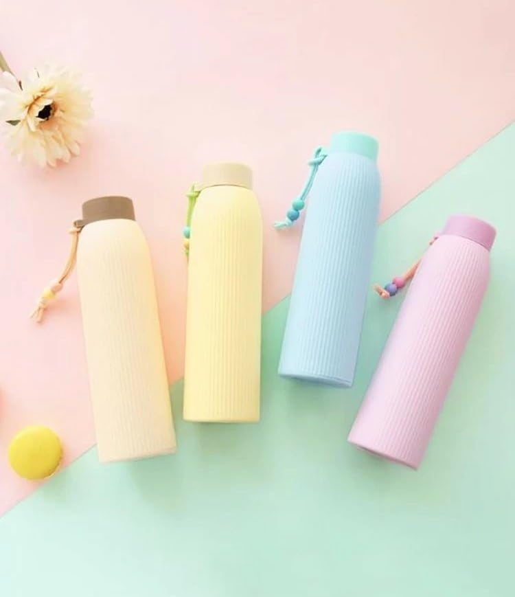 Double-Wall Glass Water Bottle (1pc) - 300ml