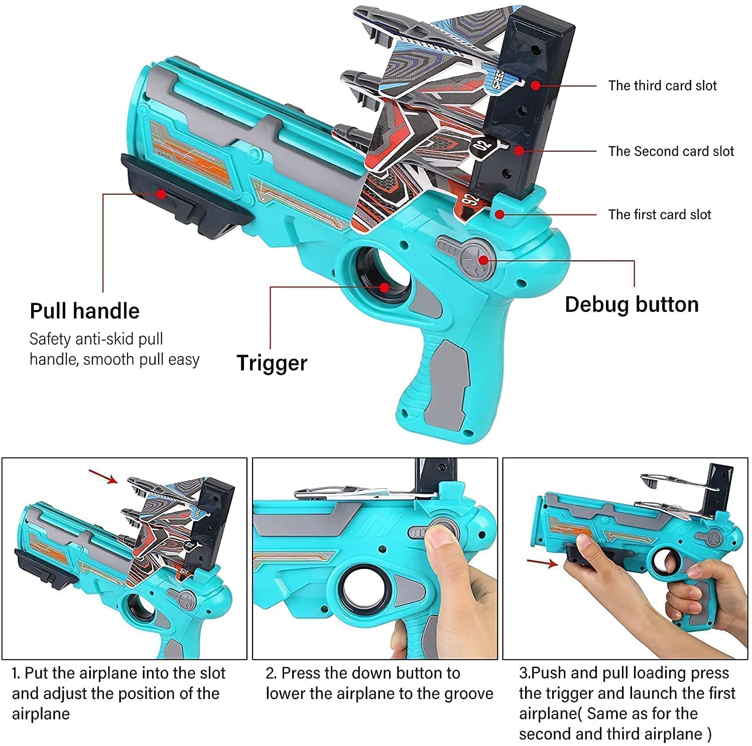 Airplane Launcher Gun Toy