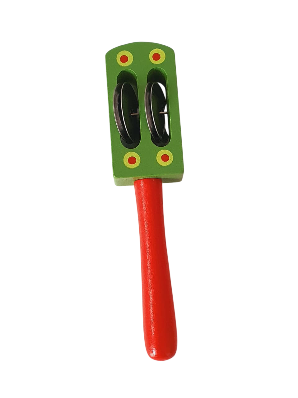 Wooden Dholak Rattle (1pc)
