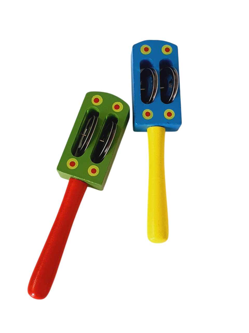 Wooden Dholak Rattle (1pc)