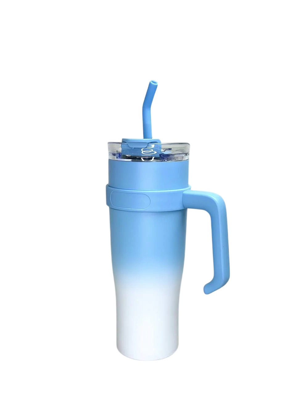 Dual Colour Stainless Steel tumbler Bottle with Charms -1200ml (1pc)