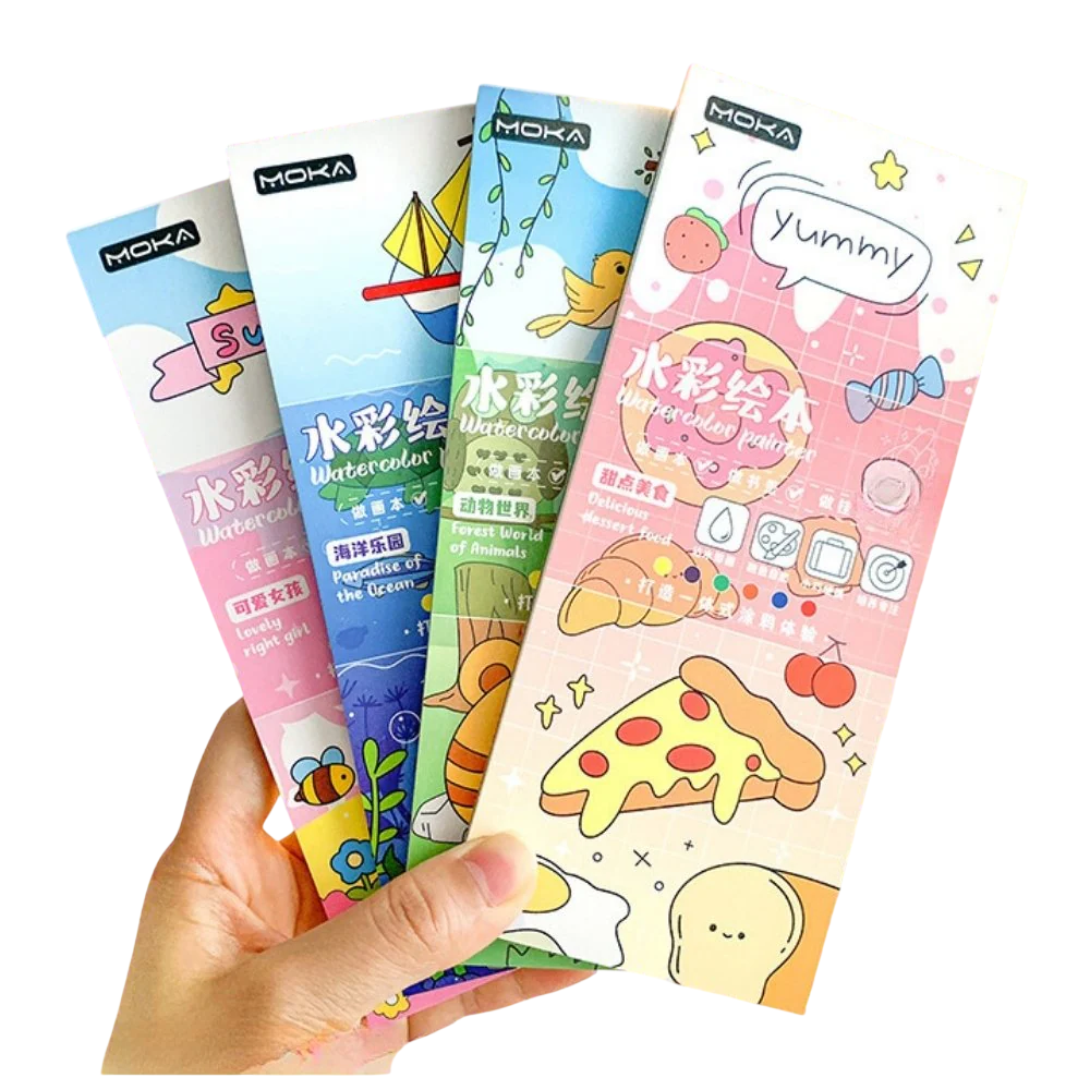 Watercolor Painting Book (1pc)