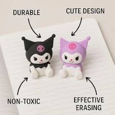 3D Kuromi Eraser