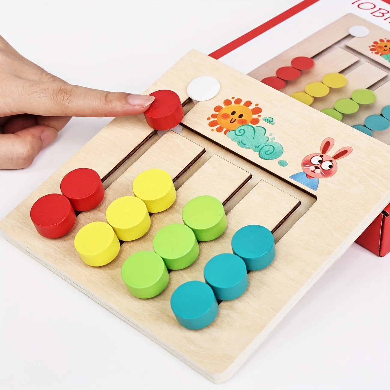 4 Color maze game