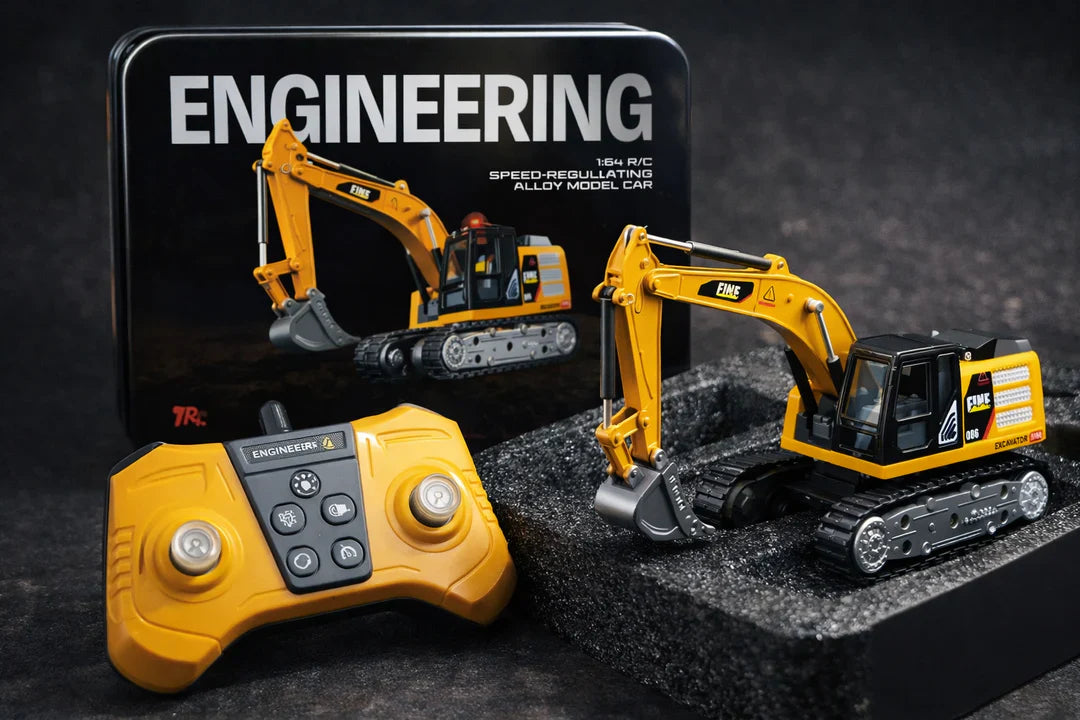 Mini RC JCB (1:64 ratio) Engineering Construction Vehicle