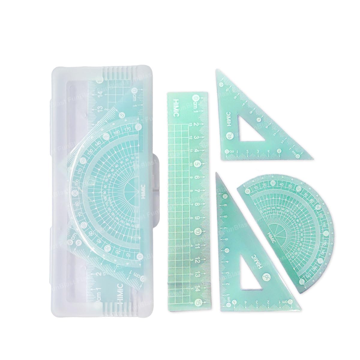 4 in 1 Ruler Set