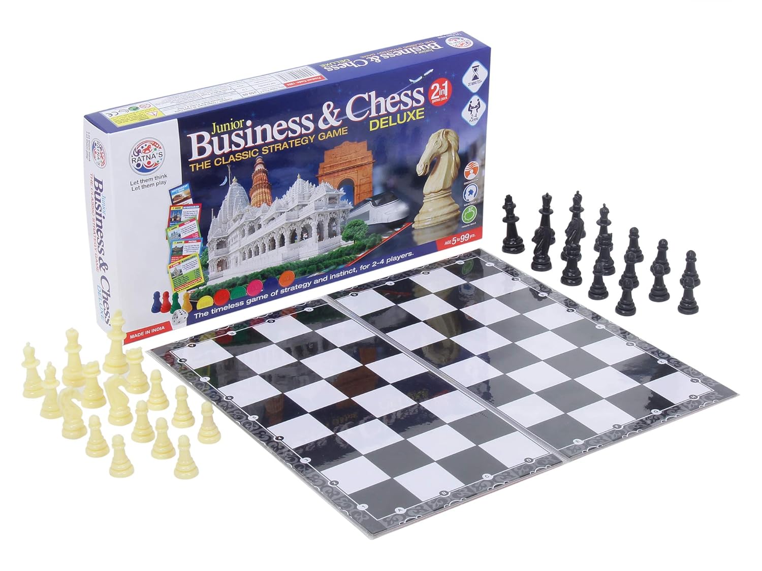 2 in 1 Business & Chess Junior Deluxe