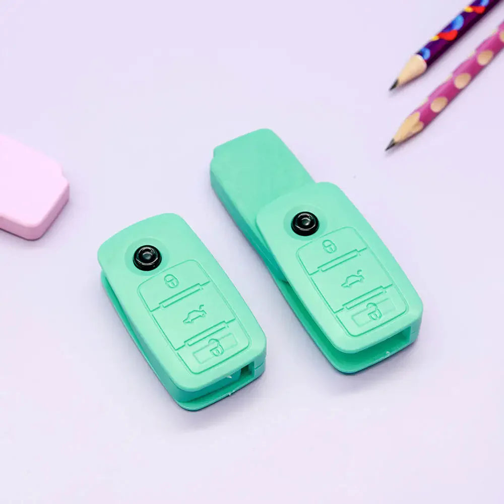 Car Key Shape Eraser