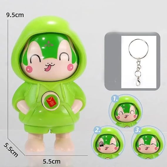 Face Changing Keychain