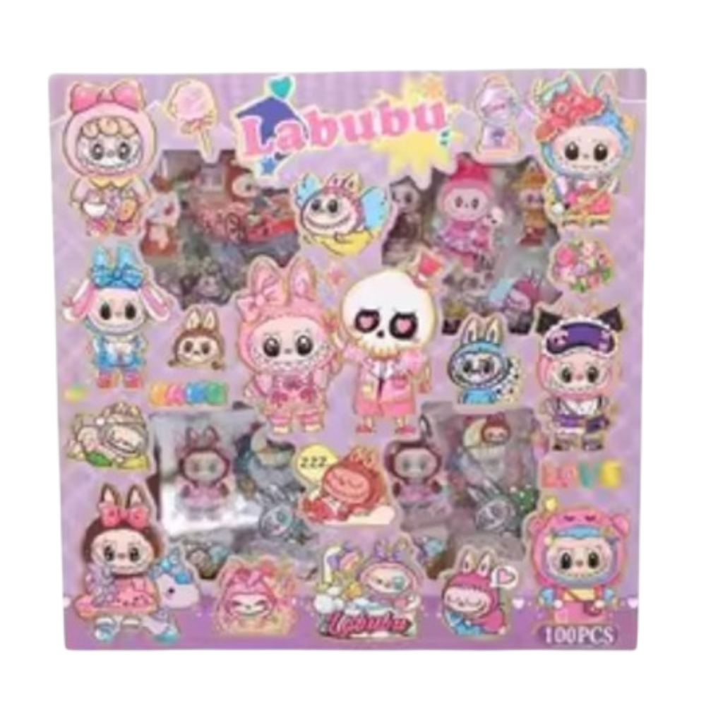 100pcs Cartoon Aesthetic Sticker