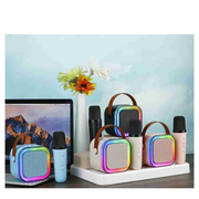 Wireless karaoke speaker with mike