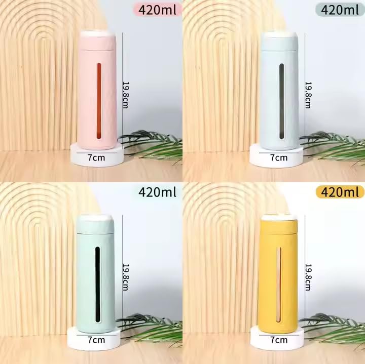 Glass Bottle with  Mobile Phone Holder (1pc) - 420ml