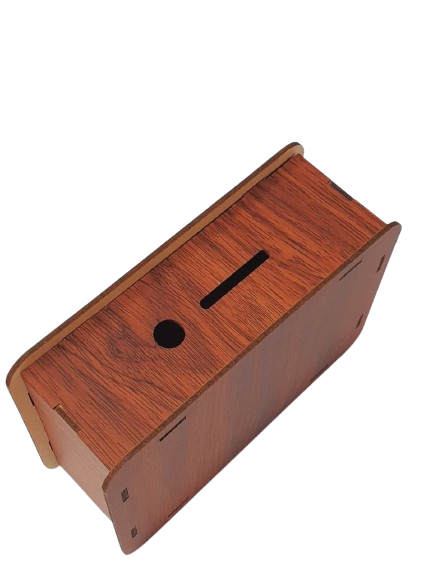 Wooden 1Lakh piggy bank DIY assembly kit