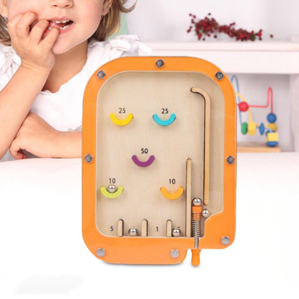 Wooden Pinball game
