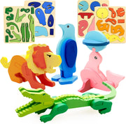 Wooden 3D Puzzle (1pc)