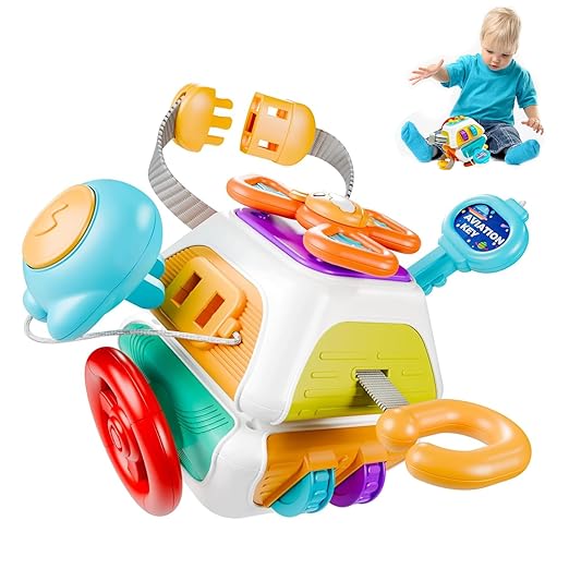 10 in 1 Busy Cube Baby - Polyhedron