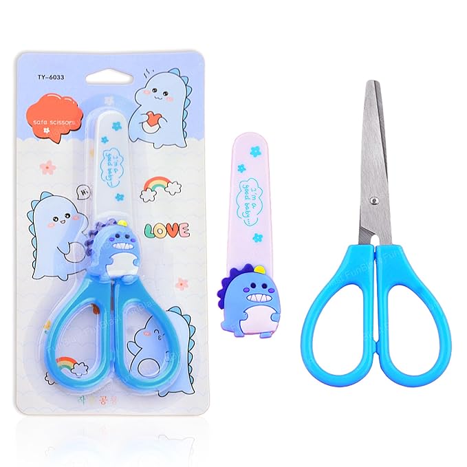 Dino Stainless Steel Craft Scissor for Kids