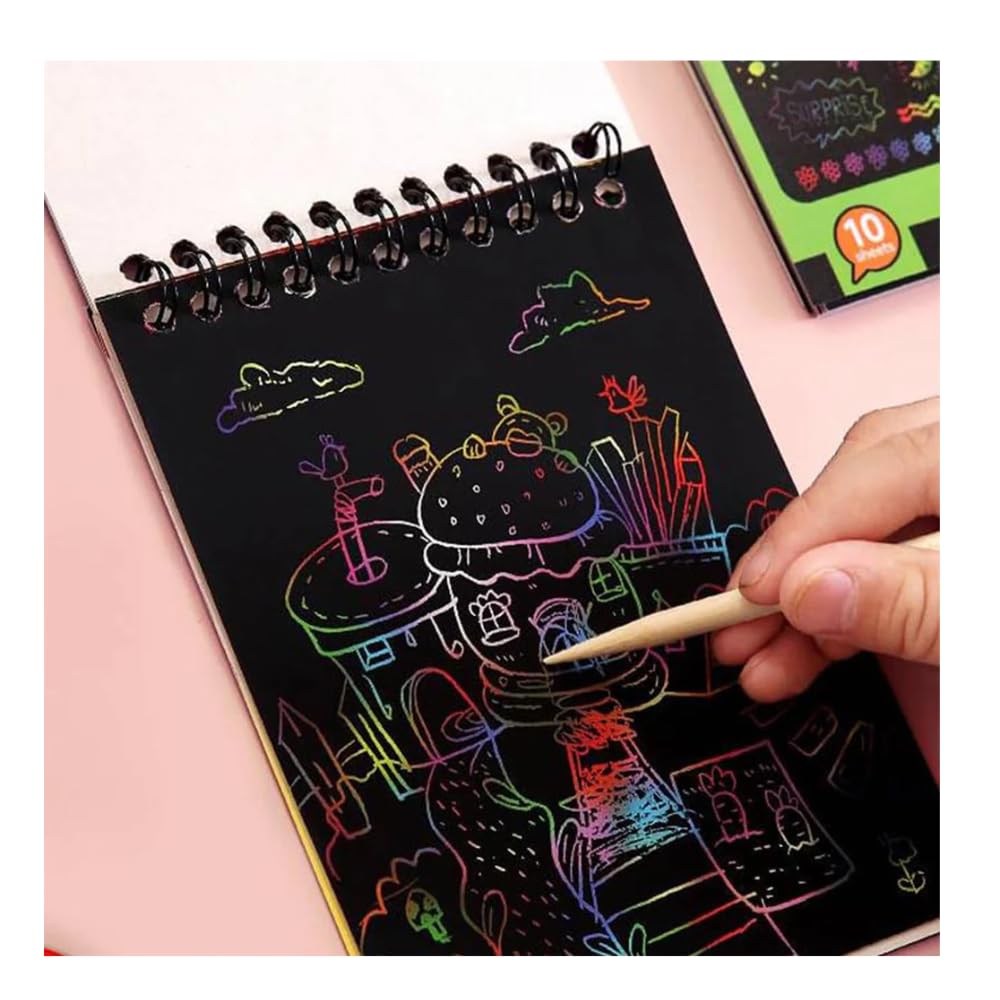 Scratch Art Notebook (1pc)