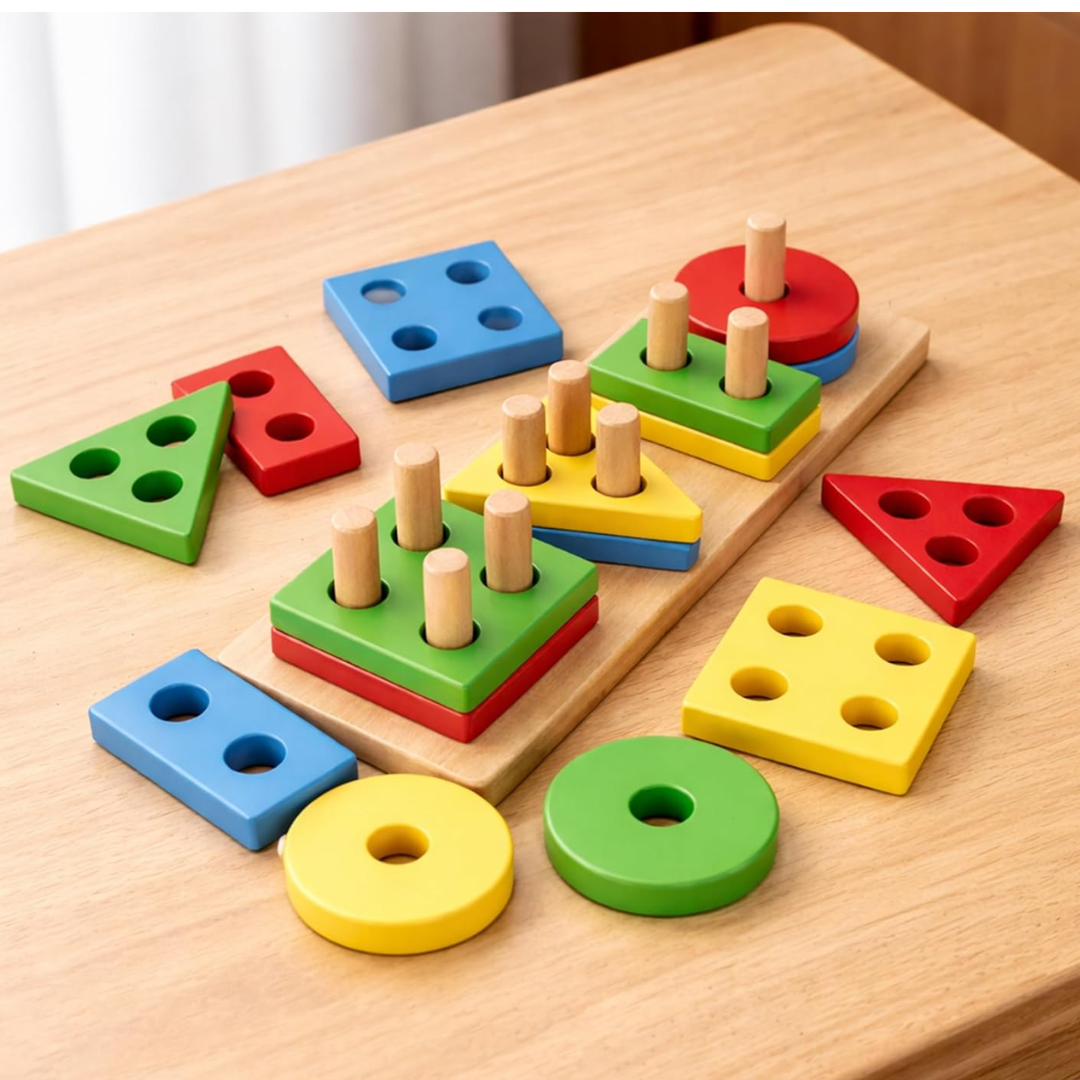 4 column shapes sorter