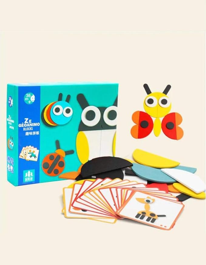Geo animo Shapes Puzzle