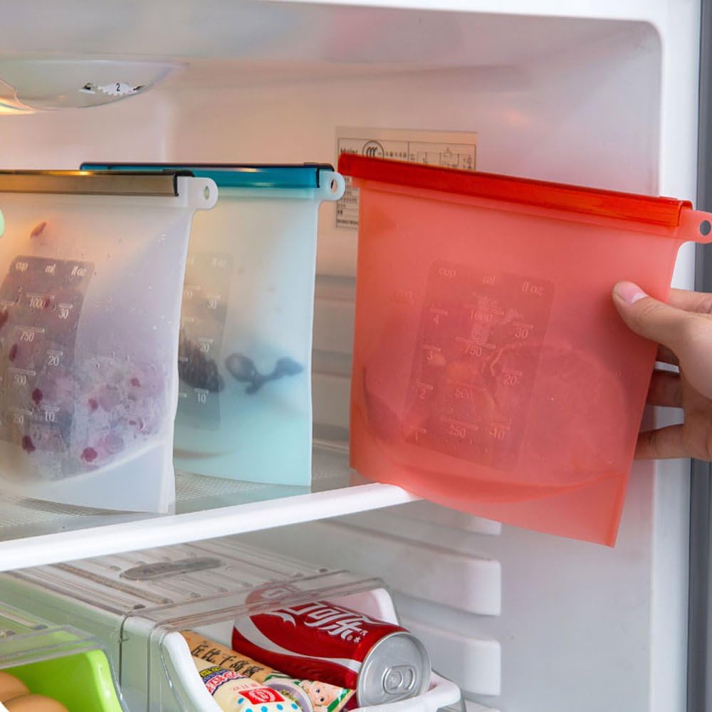 1000 ml Silicone Food Storage Bag (1pc)