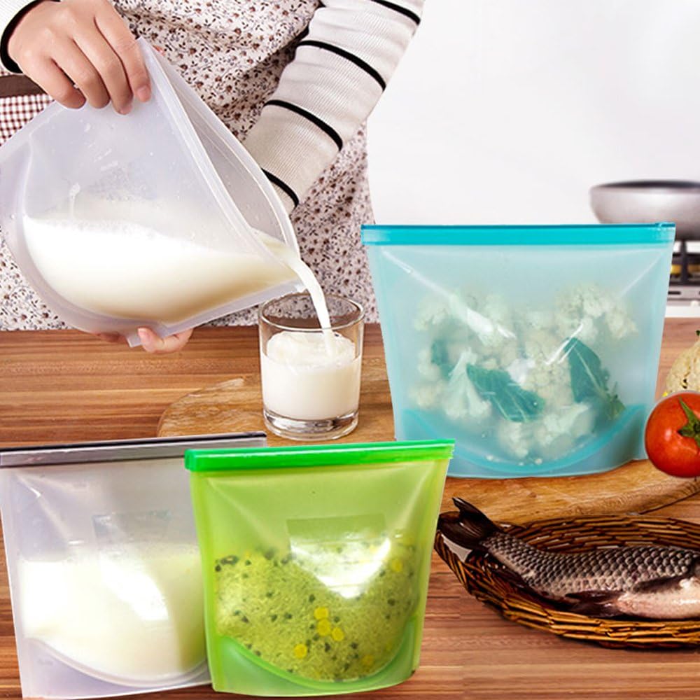 1000 ml Silicone Food Storage Bag (1pc)