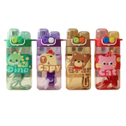 Cartoonistic Dual Drinking Caps Water Bottle (1pc)-500ml